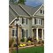 Z-Lite Broughton Outdoor Post Mounted Fixture, 2-Light, 10.25 In.W x 113.25 In.H, Black/Clear Beveled 521PHMR-519P-BK - alternate 7
